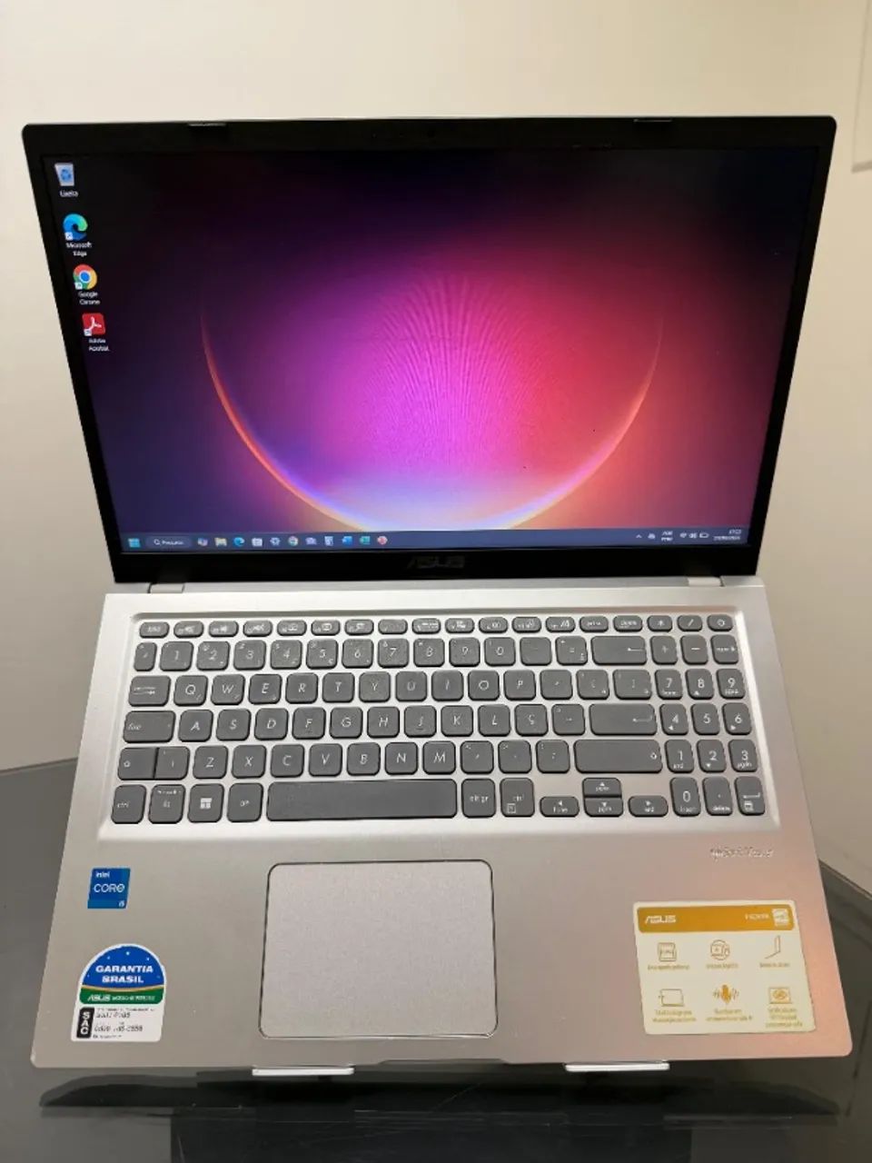 Notebook Asus Vivobook - i5-11°Geração - 8GB Ram DDR4- SSD 256GB