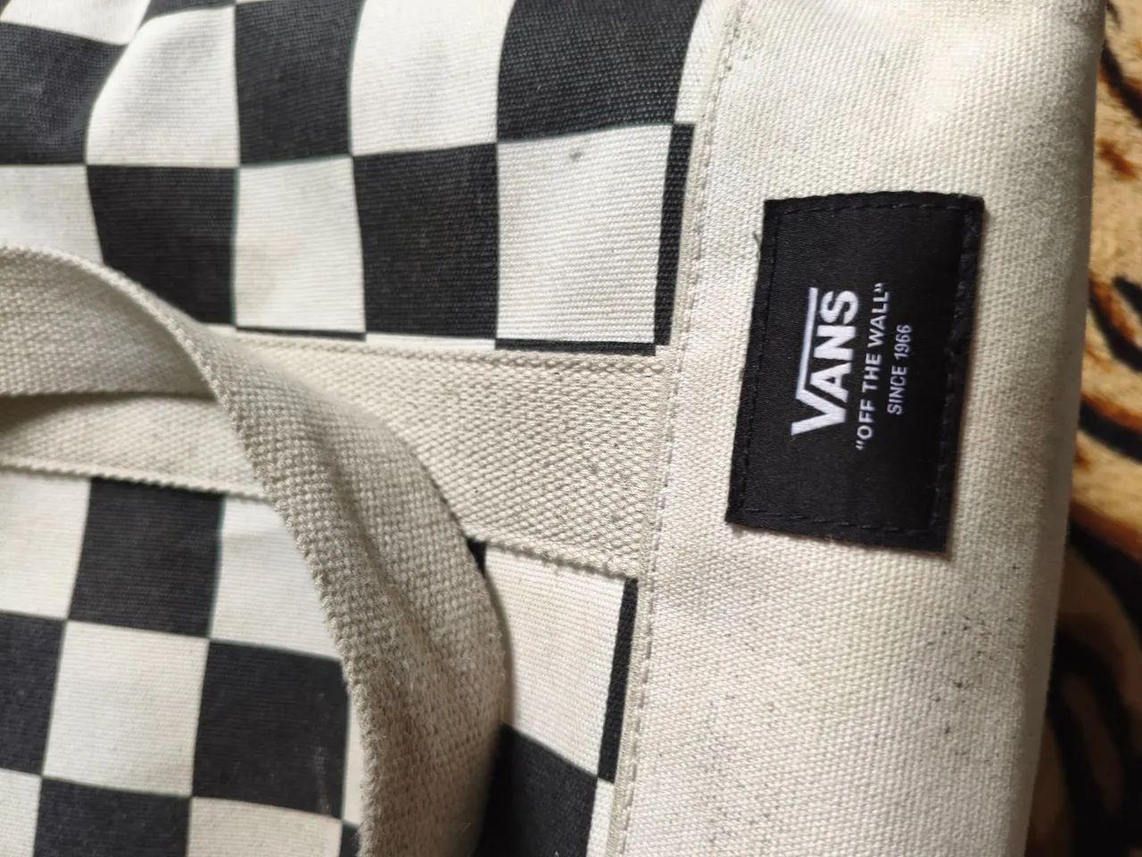 Bolsa Xadrez Vans  - Foto 2