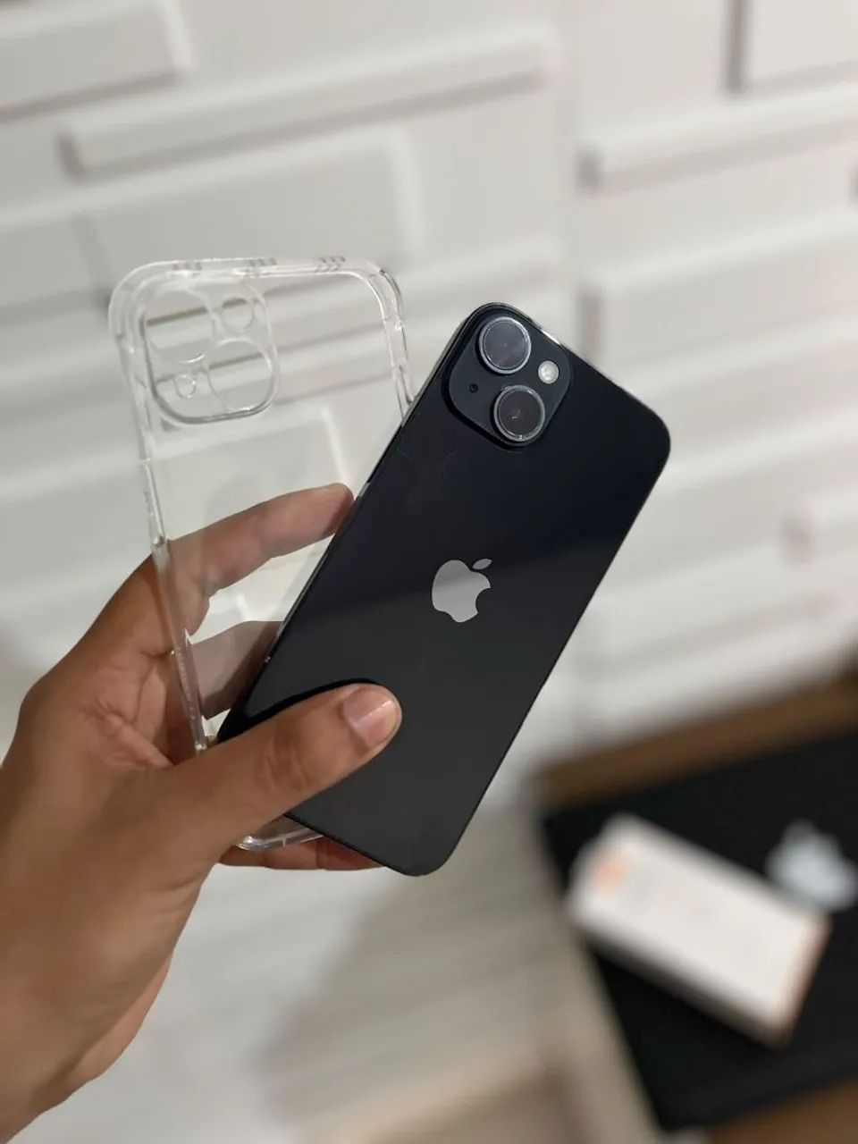 iPhone 14 preto  impecável 128gb  - Foto 4