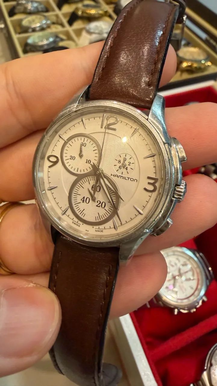 Relogio Hamilton Jazzmaster Chrono - Foto 3