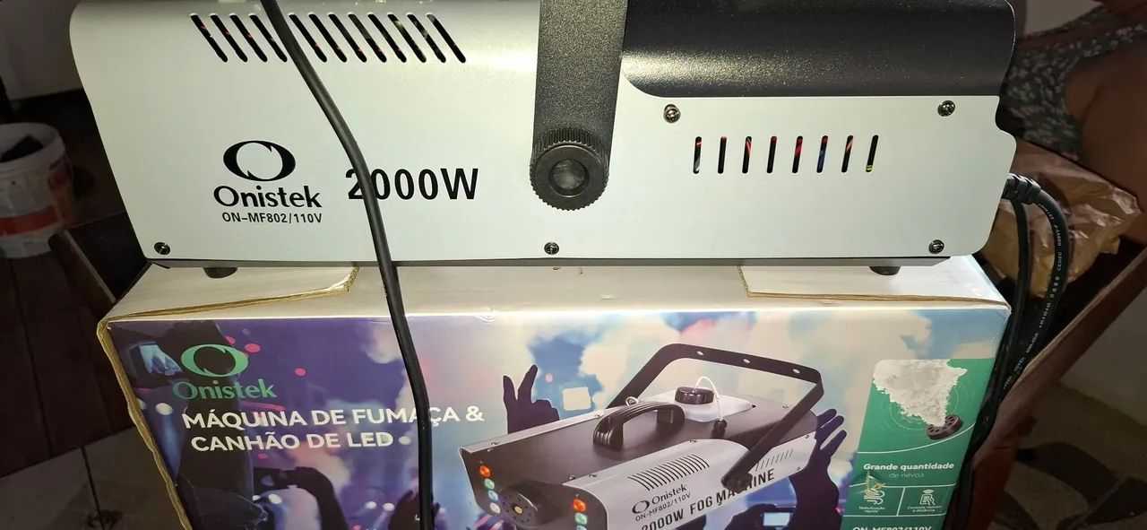 Maquina de fumaça 2000 watios  - Foto 3