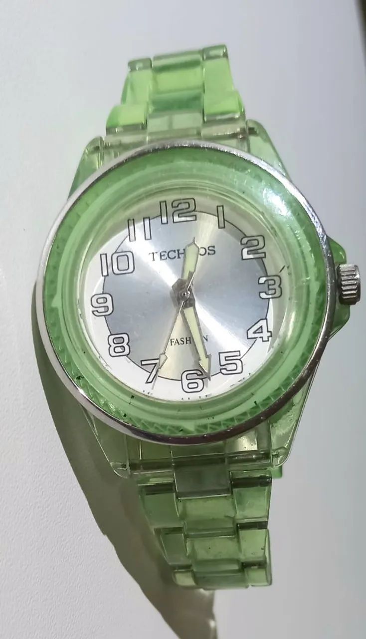 Relógio feminino Technos Verde
