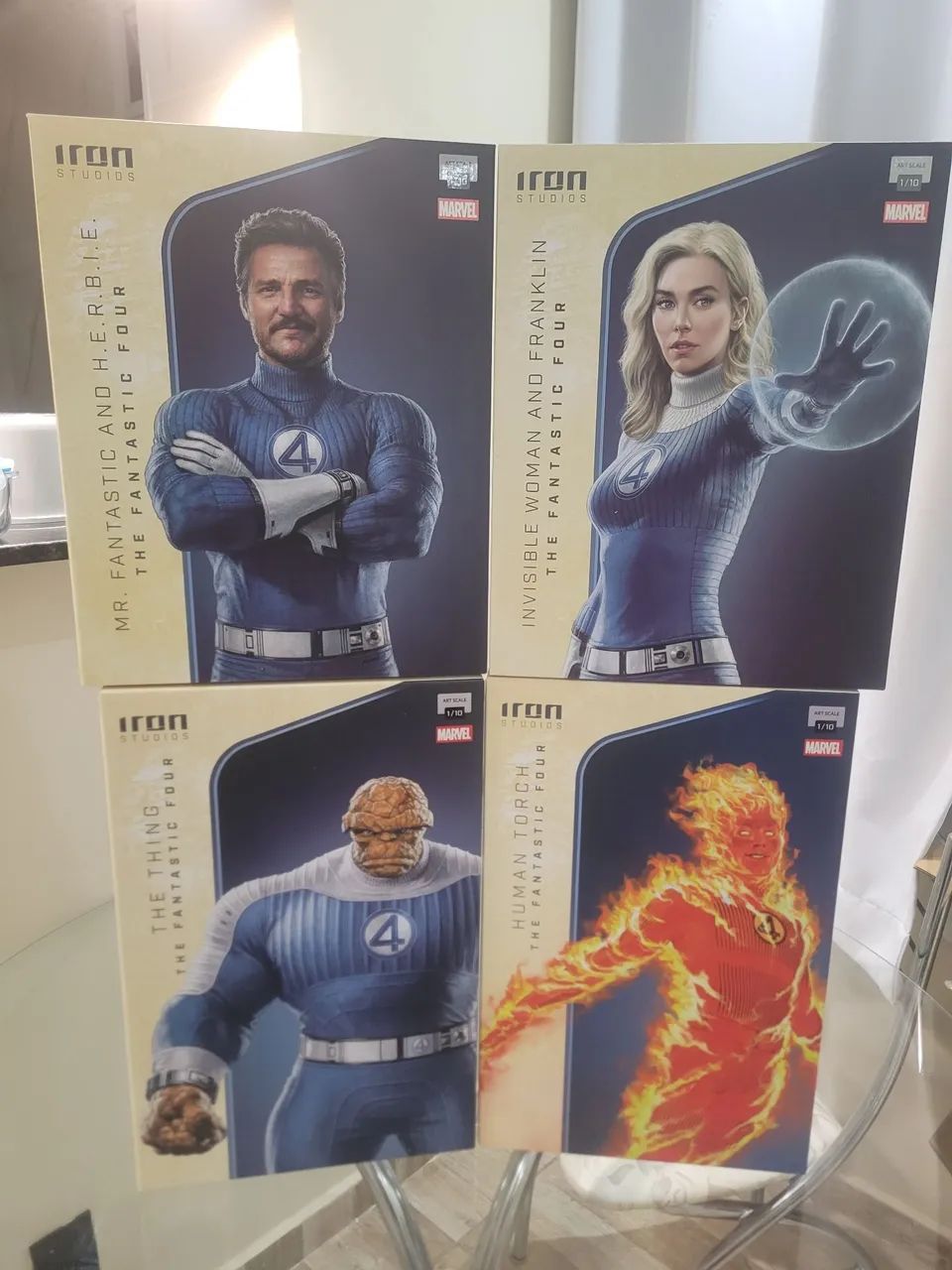 Quarteto Fantástico 1/10 iron studios (the Fantastic Four) - Foto 2