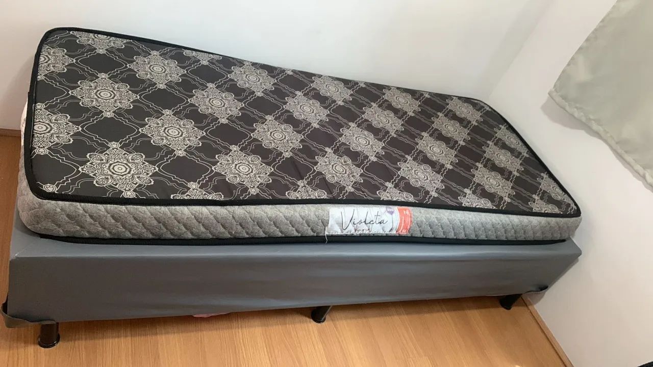 Cama de solteiro com colchão  - Foto 2