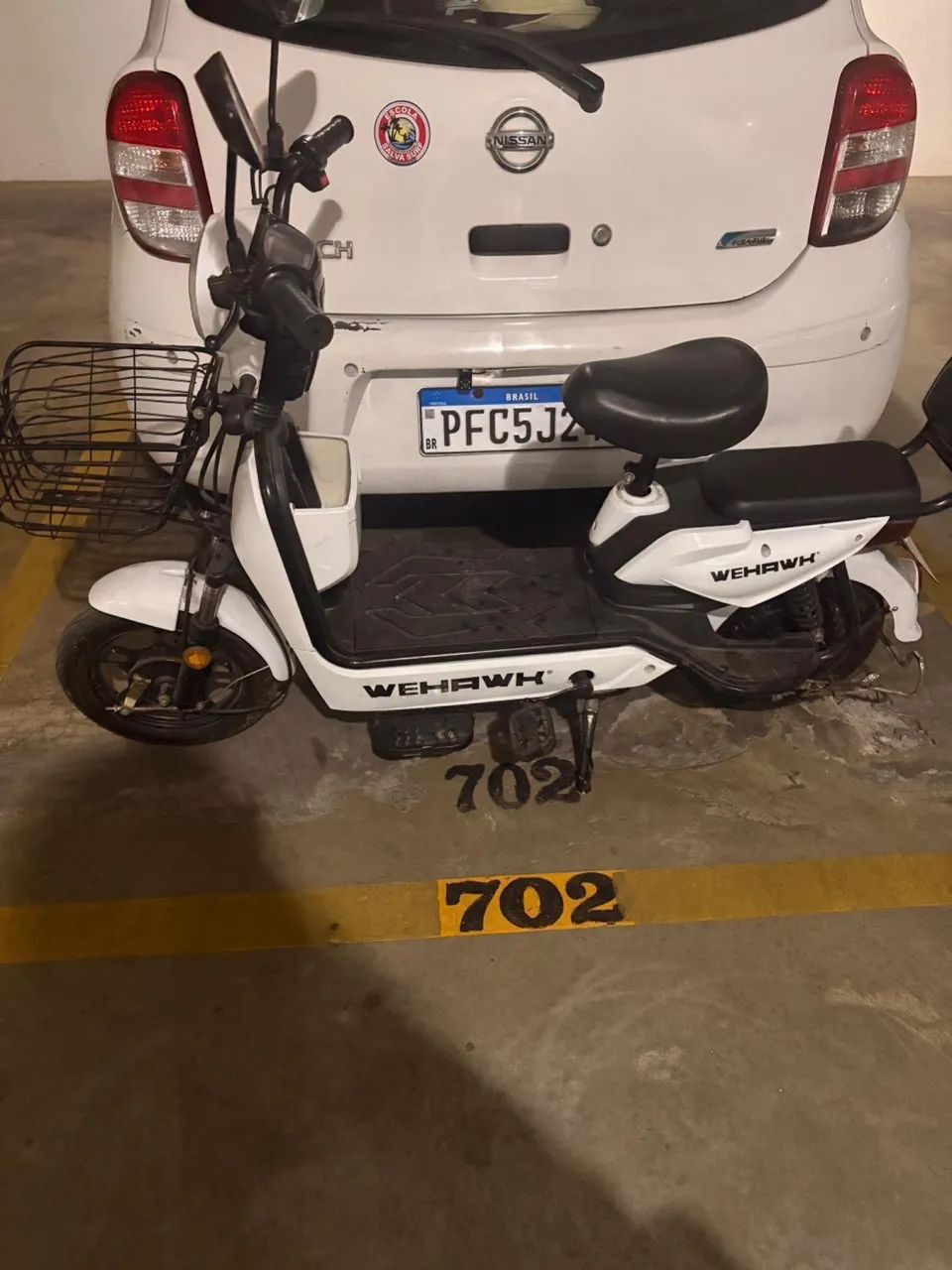 Mini Scooter Elétrica WeHawk 500W - bicicleta elétrica 