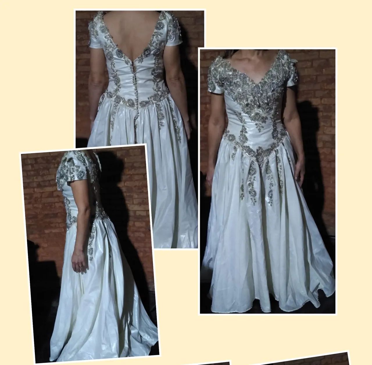 Vestidos de noiva tam. P usado - Foto 3