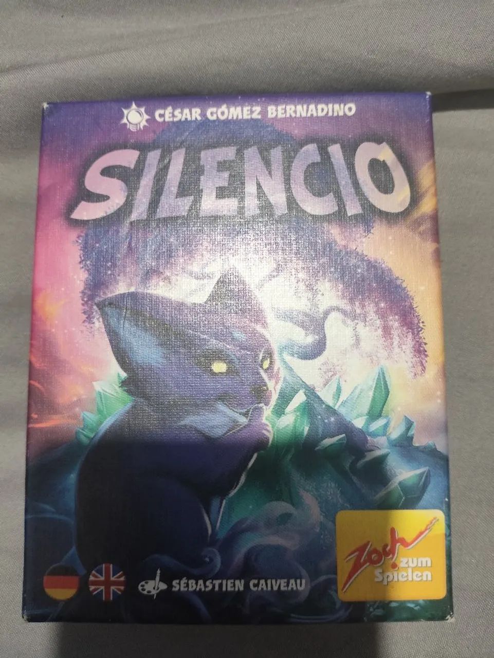 Jogo de tabuleiro - Silêncio 