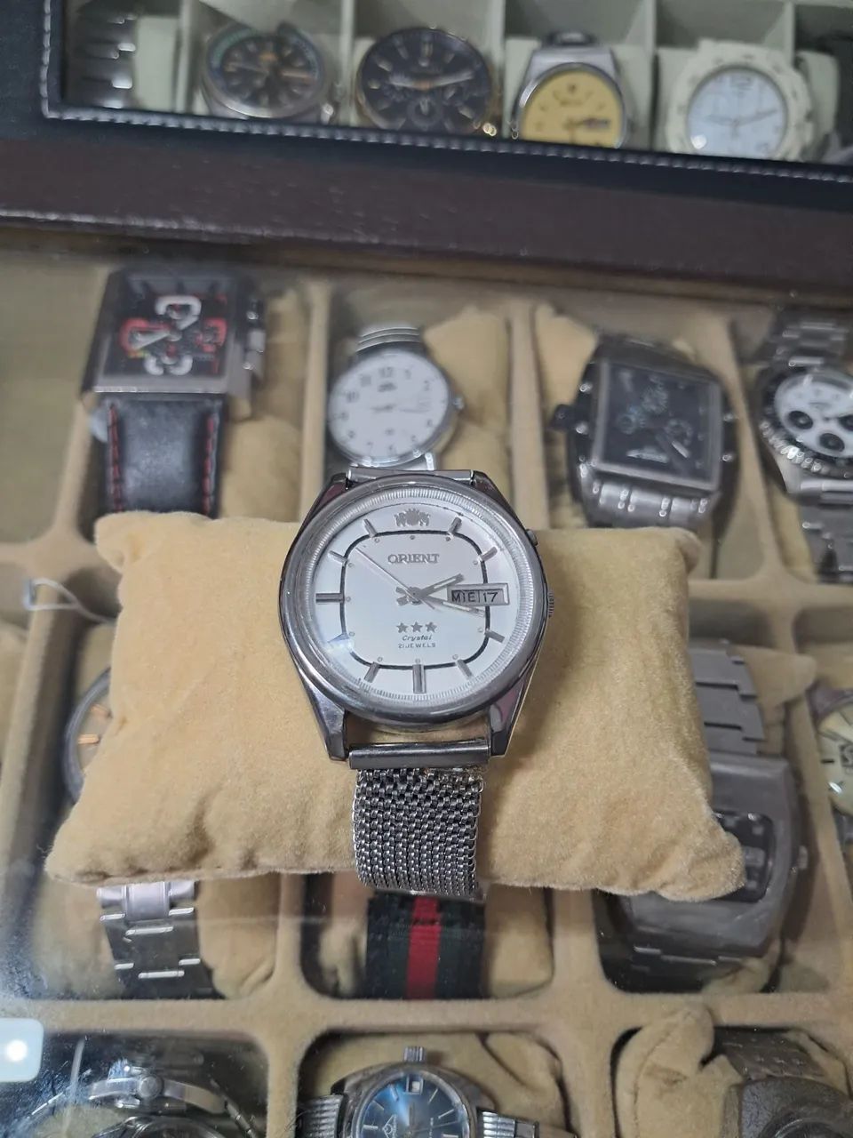 Relógio Orient 3 Estrelas Automático Vintage - Edição Clássica