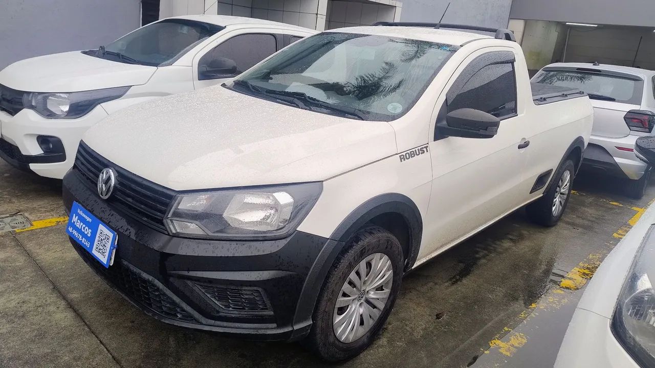 Volkswagen Saveiro Robust 1.6 Total Flex 8V 2020 - Foto 3