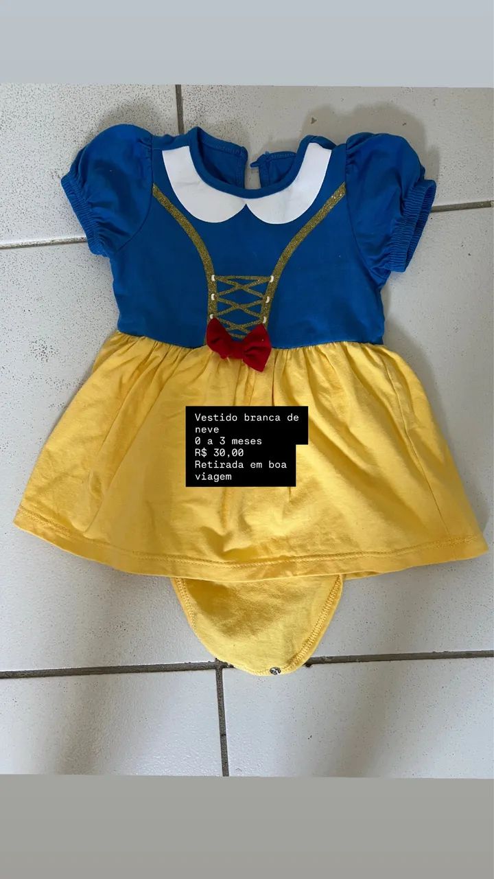 Vestido branca de neve 