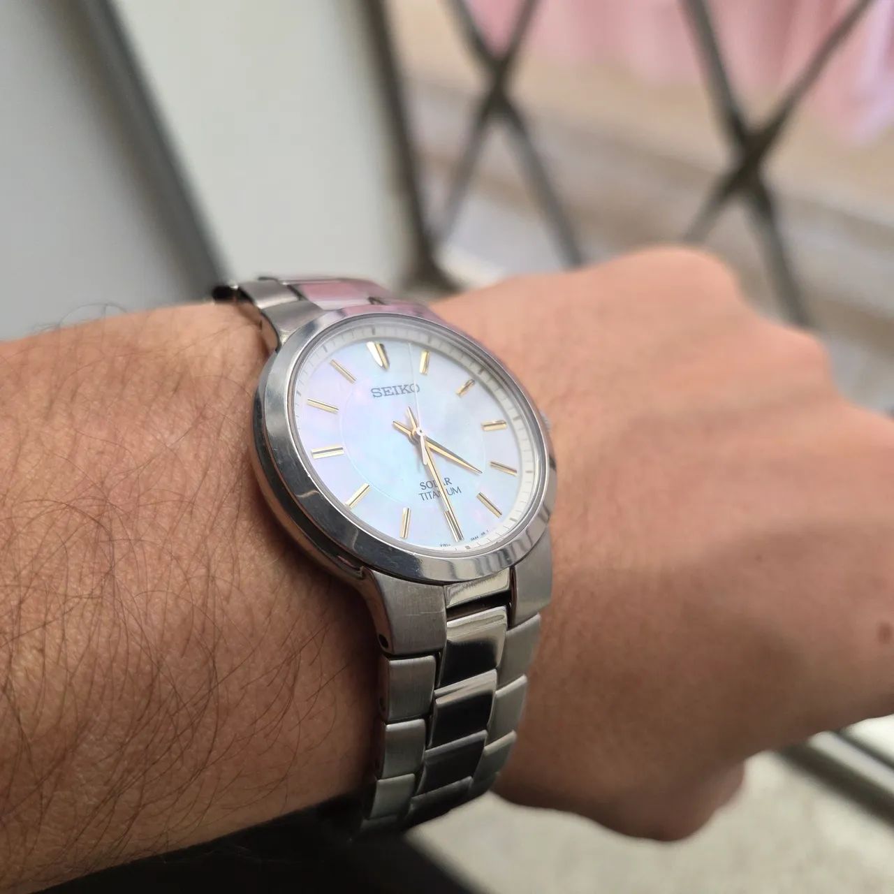 Relogio seiko solar titanium - Foto 3
