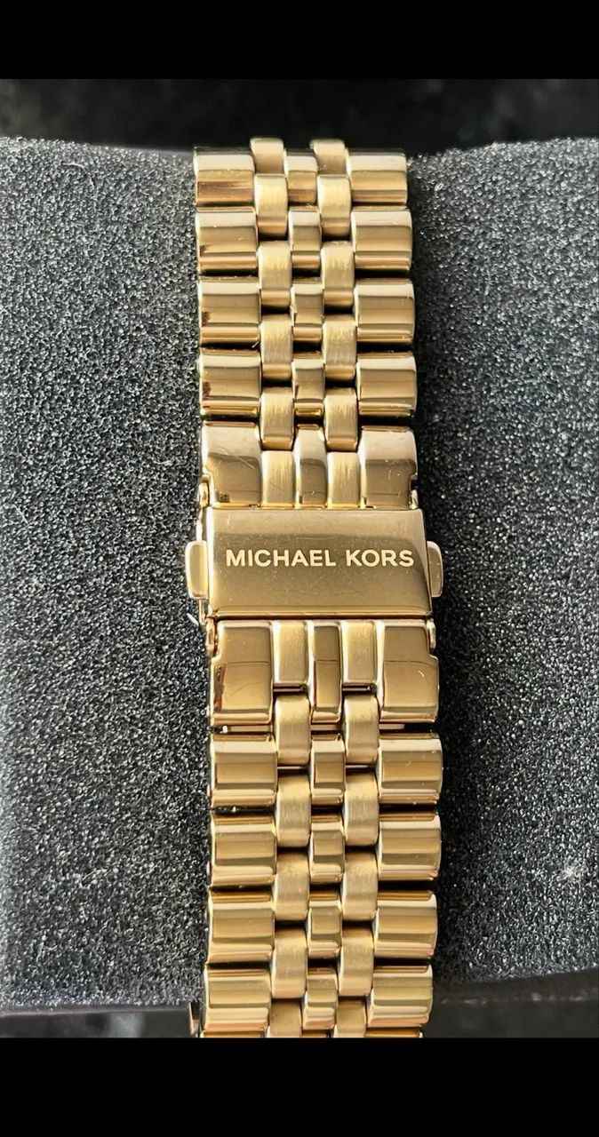 Relógio Michael kors Dourado  - Foto 2