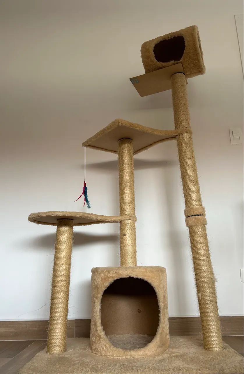 Arranhador para gato 4 andares  - Foto 5