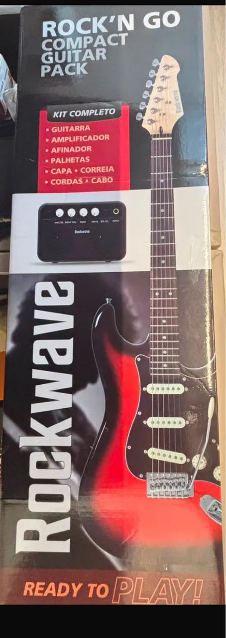 Guitarra nova na caixa nunca usada
