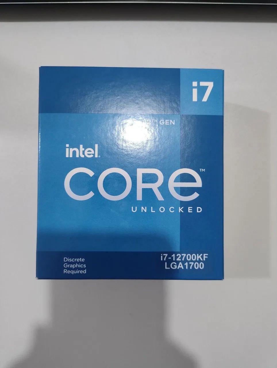 Processador Core i7 12700KF. Lacrado.