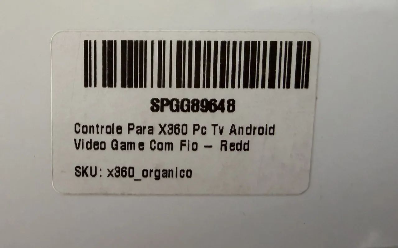 Controller X-360 Lukton ( Pc, Tv, Android E Game Com Fio ) Preto - Foto 5