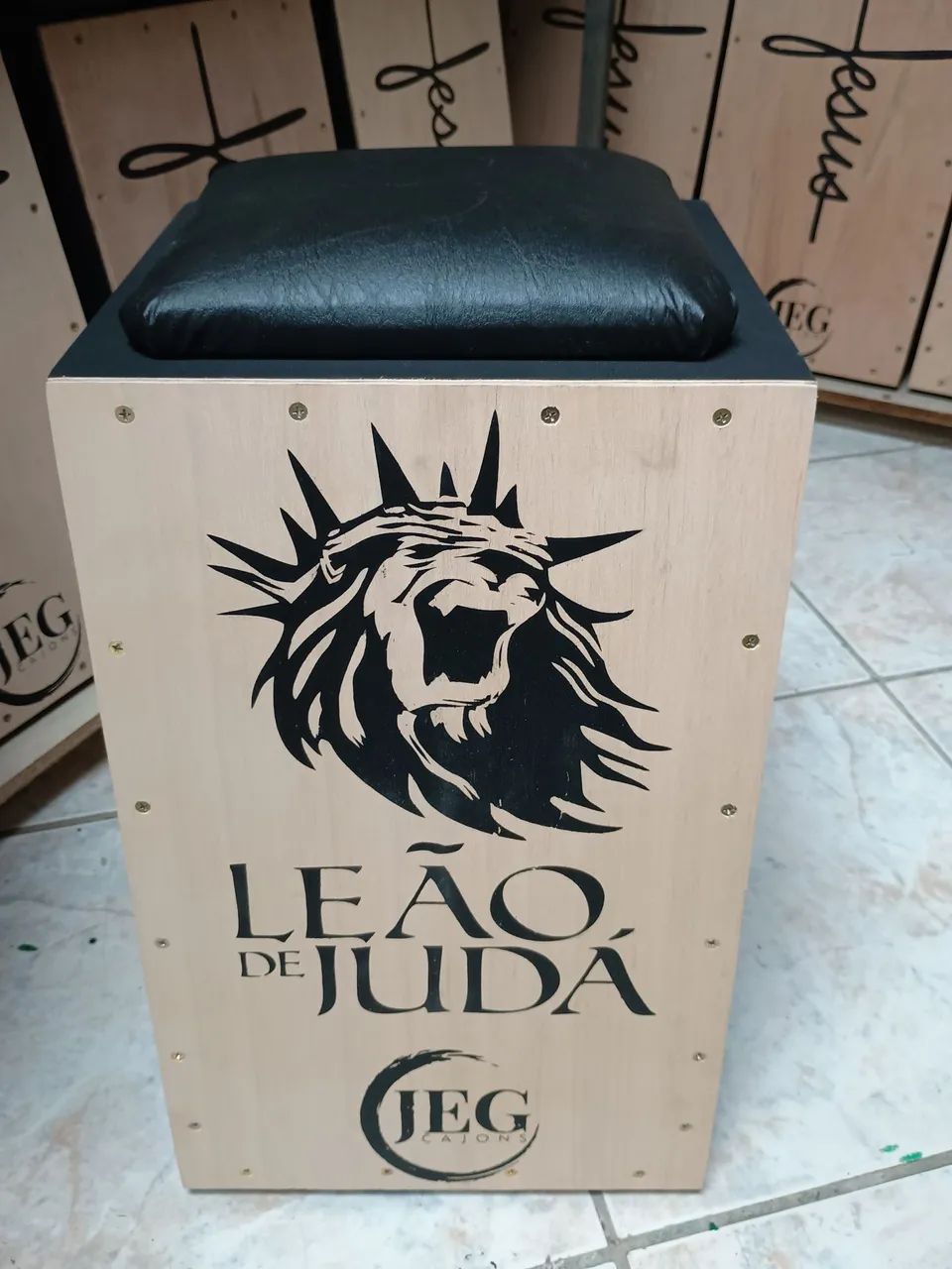 Cajóns acústicos Jeg profissionais na promoção  - Foto 2