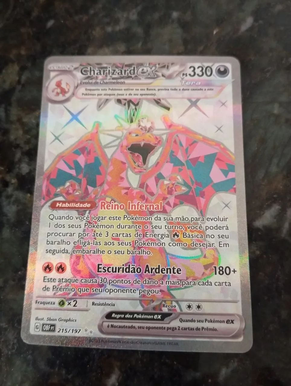 Carta de pokémon ex