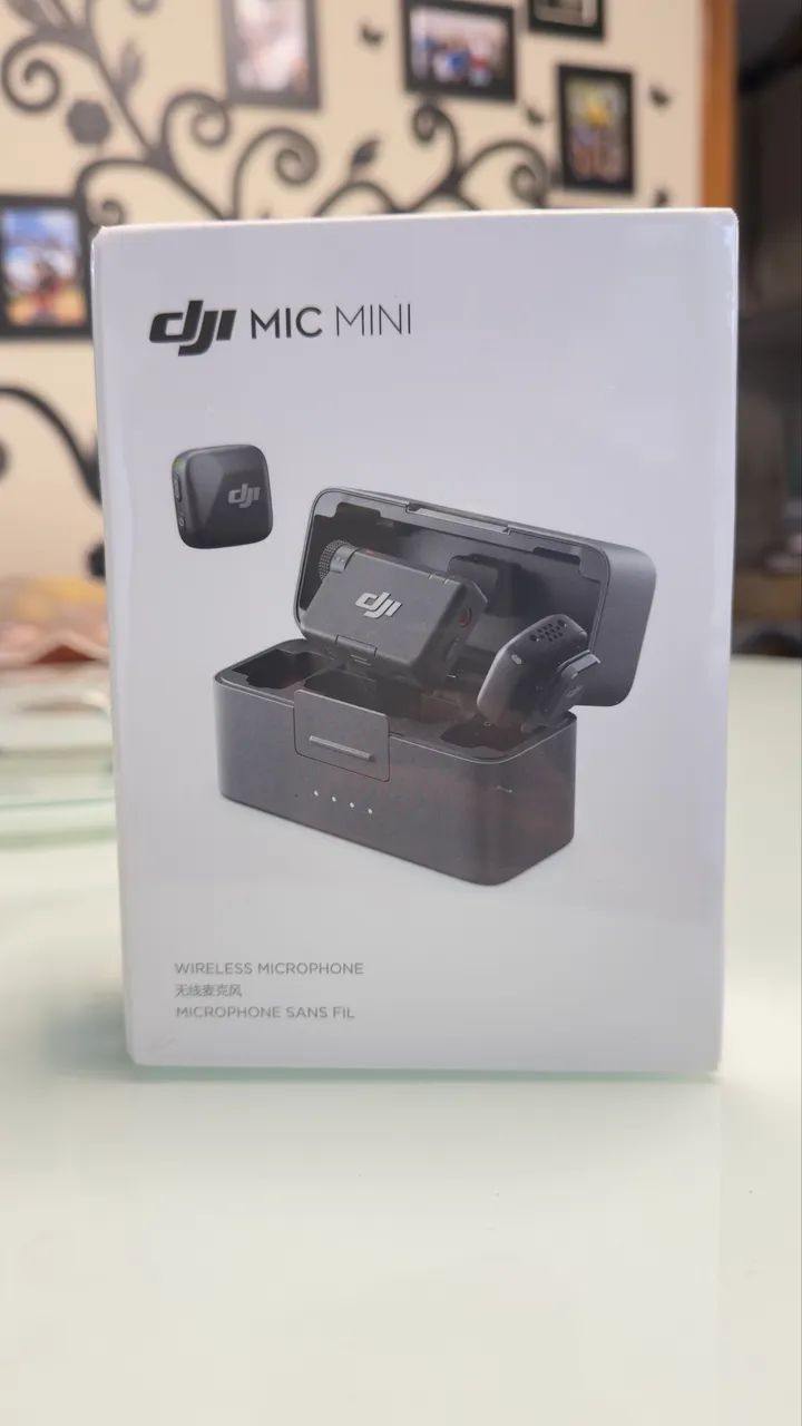 Dji Mic Mini (2 Tx + 1 Rx ) + Charging Case + acessórios.  - Foto 4