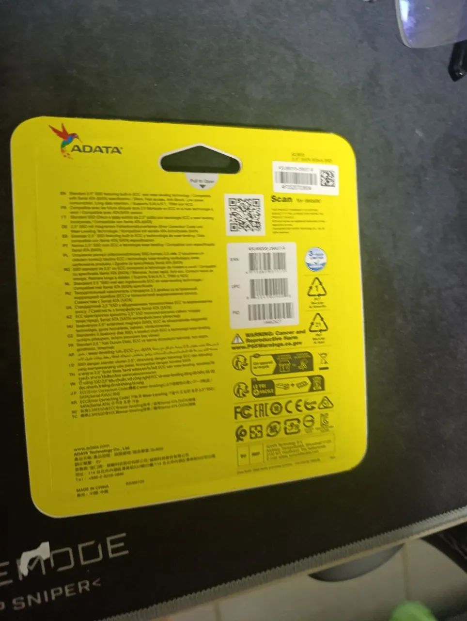 SSD ADATA 256GB LACRADO - Foto 2