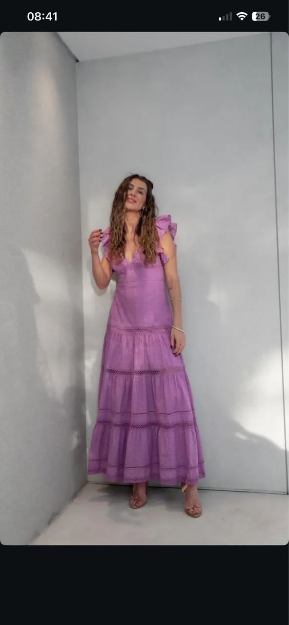 Vestido Ana do céu 