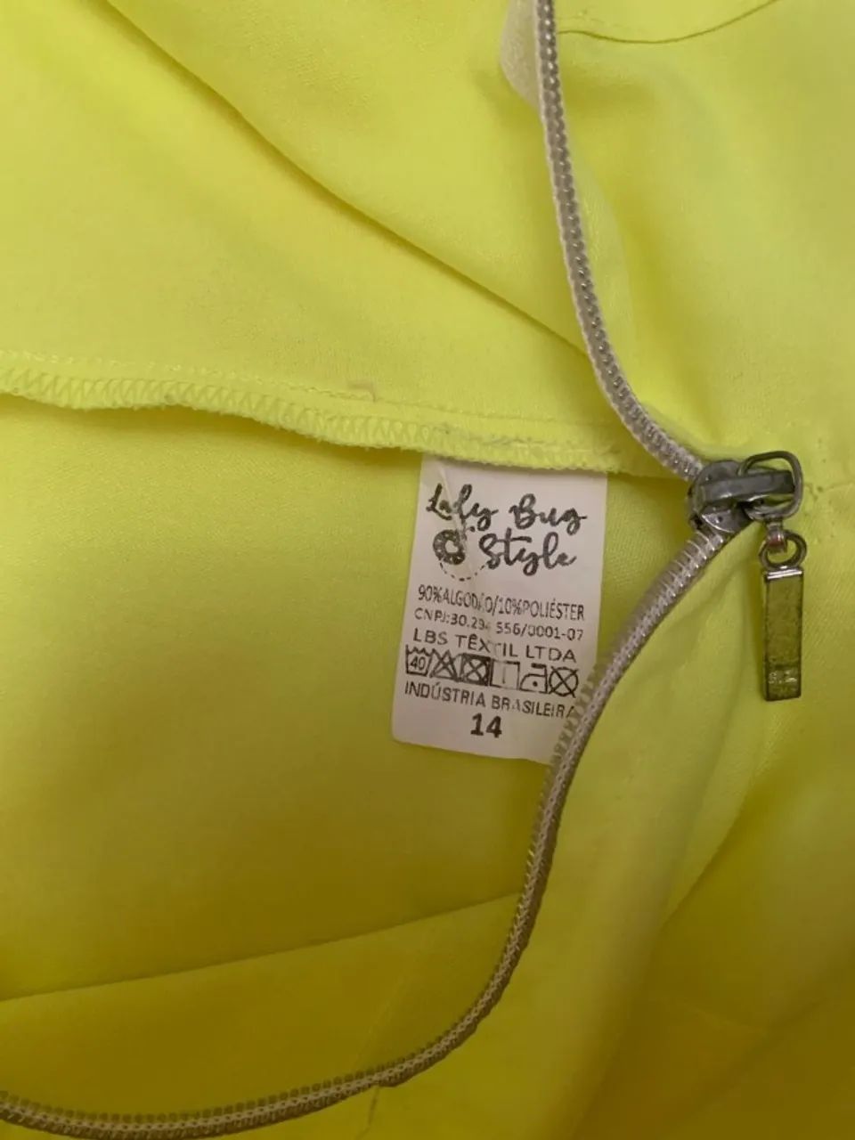 Macacão infantil amarelo neon - Foto 4