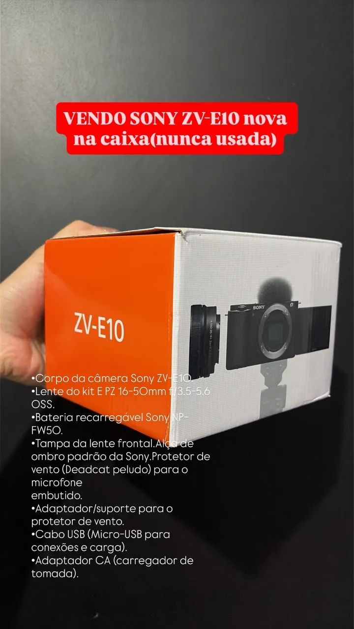 Câmera Sony zv-e10 - Foto 2