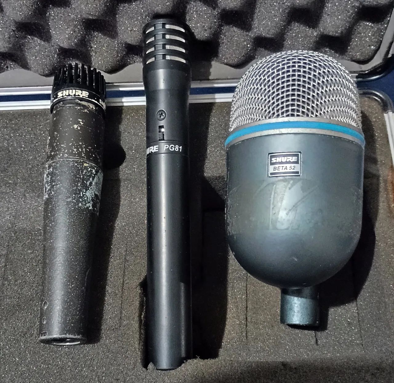 Kit de microfones para bateria CAD e Shure  - Foto 3