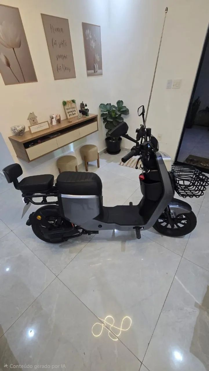 Scooter Elétrica A9L - Praticamente Nova - Foto 2
