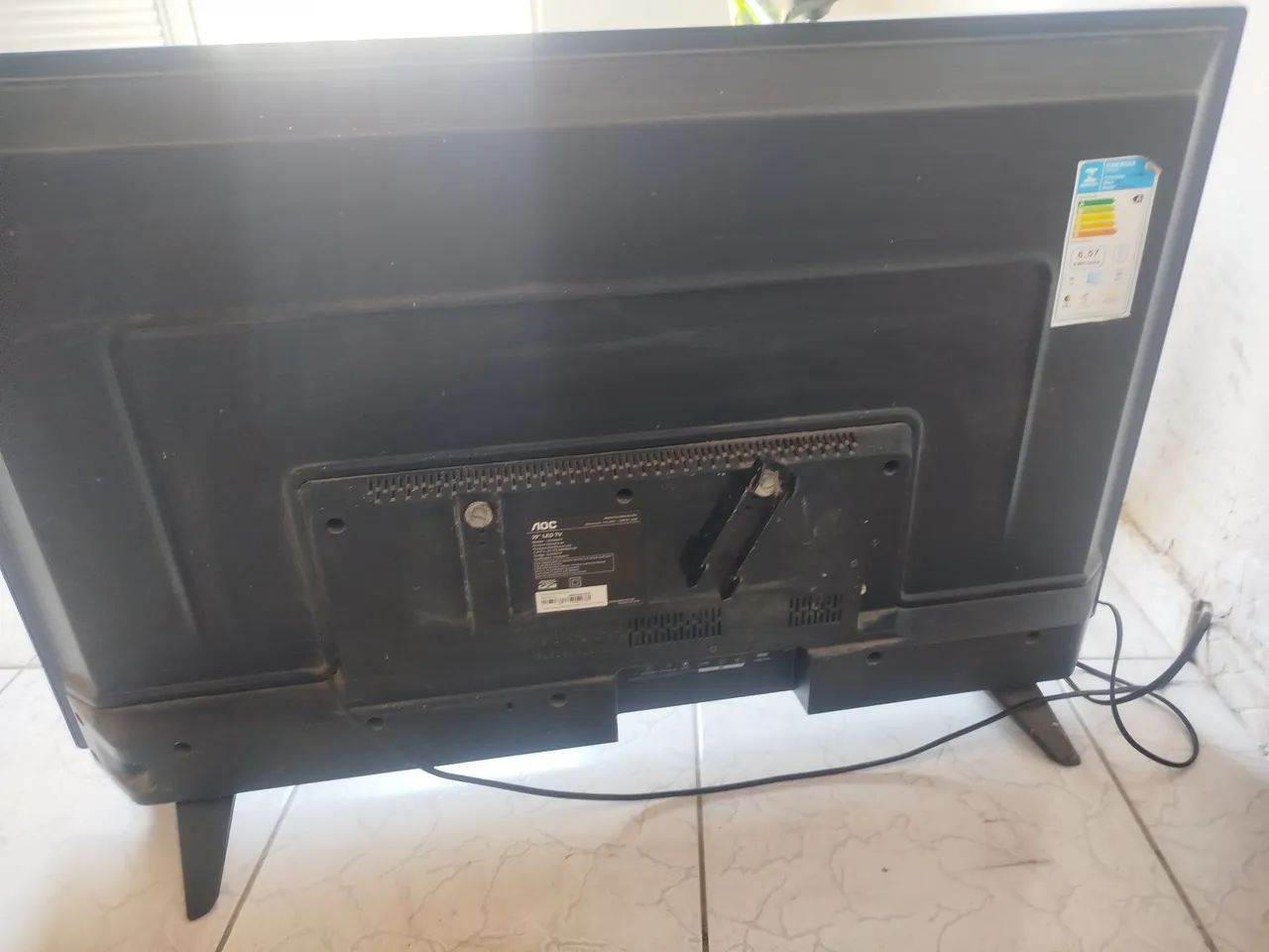 Tv AOC 39` display queimado - Foto 2