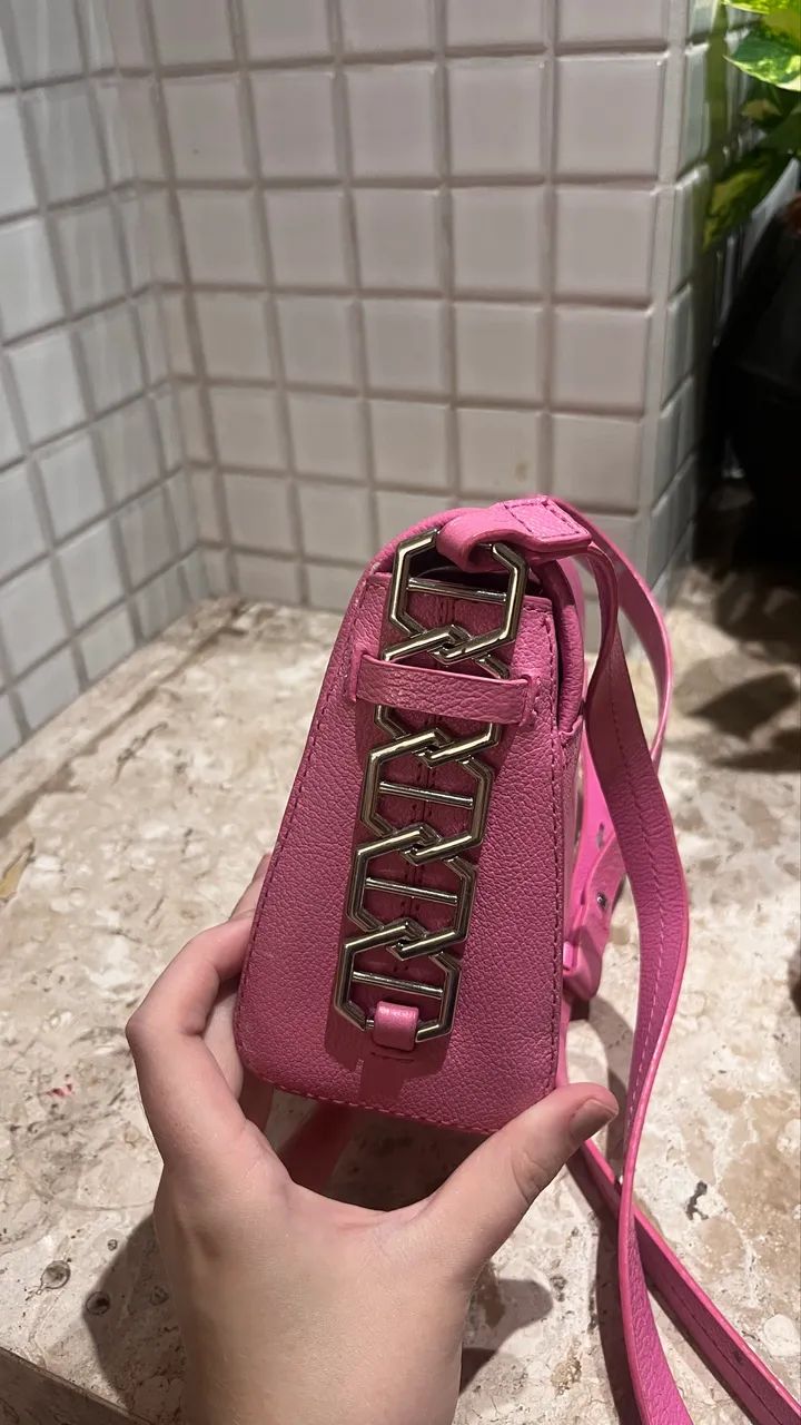 Bolsa Arezzo rosa - Foto 3