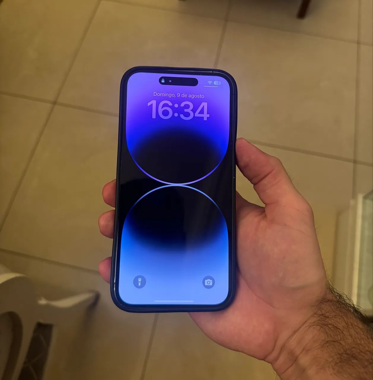 iPhone 14 Pro Max 128GB Roxo | IMPECÁVEL | 83% Bateria | Face ID OK - Foto 3