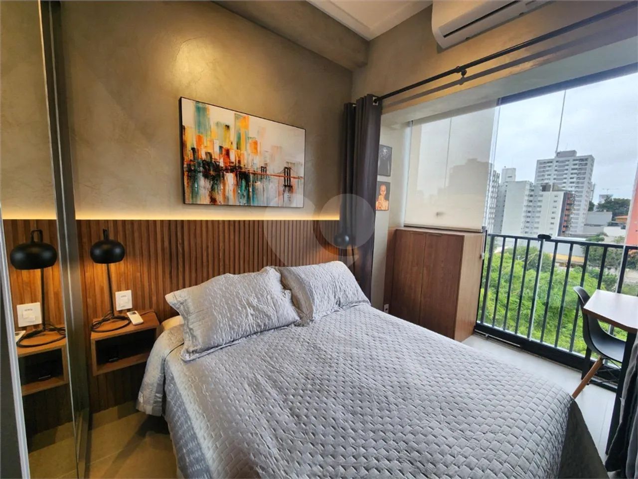 Studio à venda ou para alugar com 1 quarto no condomínio Kronos Vila Madalena By Kallas Ar