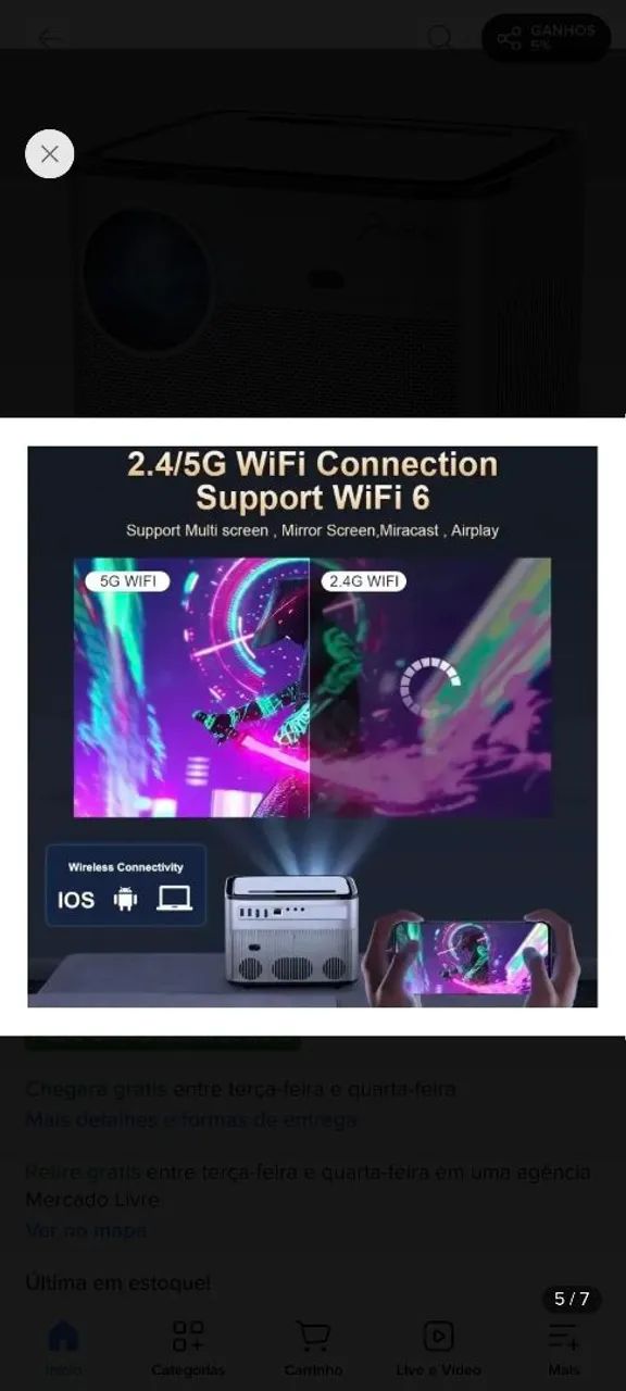 Projetor progaga PG 550w - Foto 2