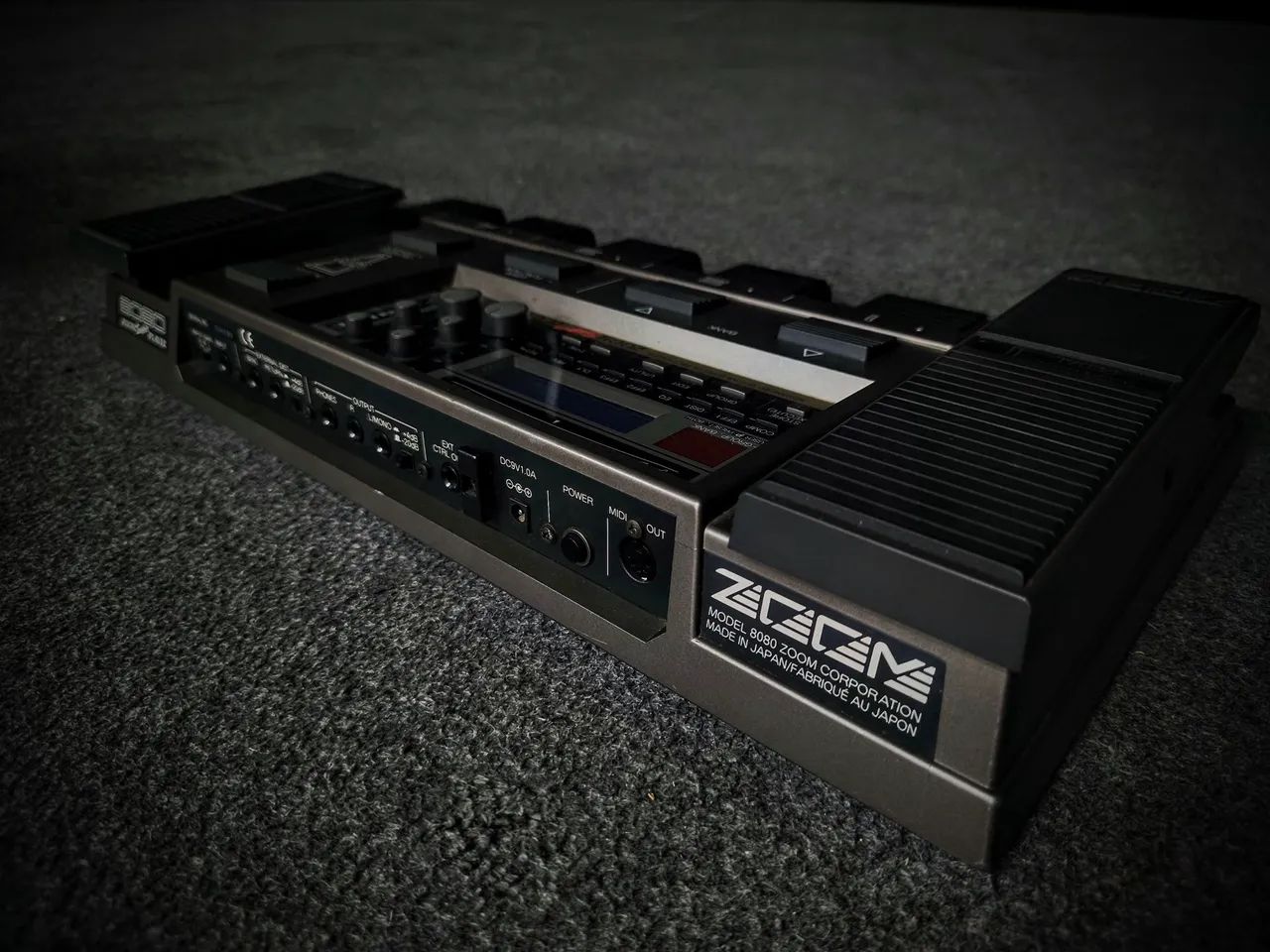 Pedaleira Zoom 8080 Super Player anos 90 Made in Japan