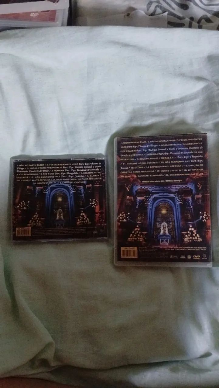 CD e DVD Padre Reginaldo Manzotti. Usada, mais em ótimo estado  - Foto 2