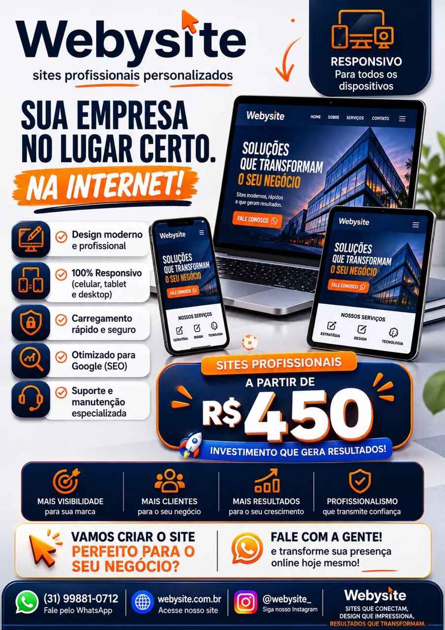 Site Profissional Personalizado