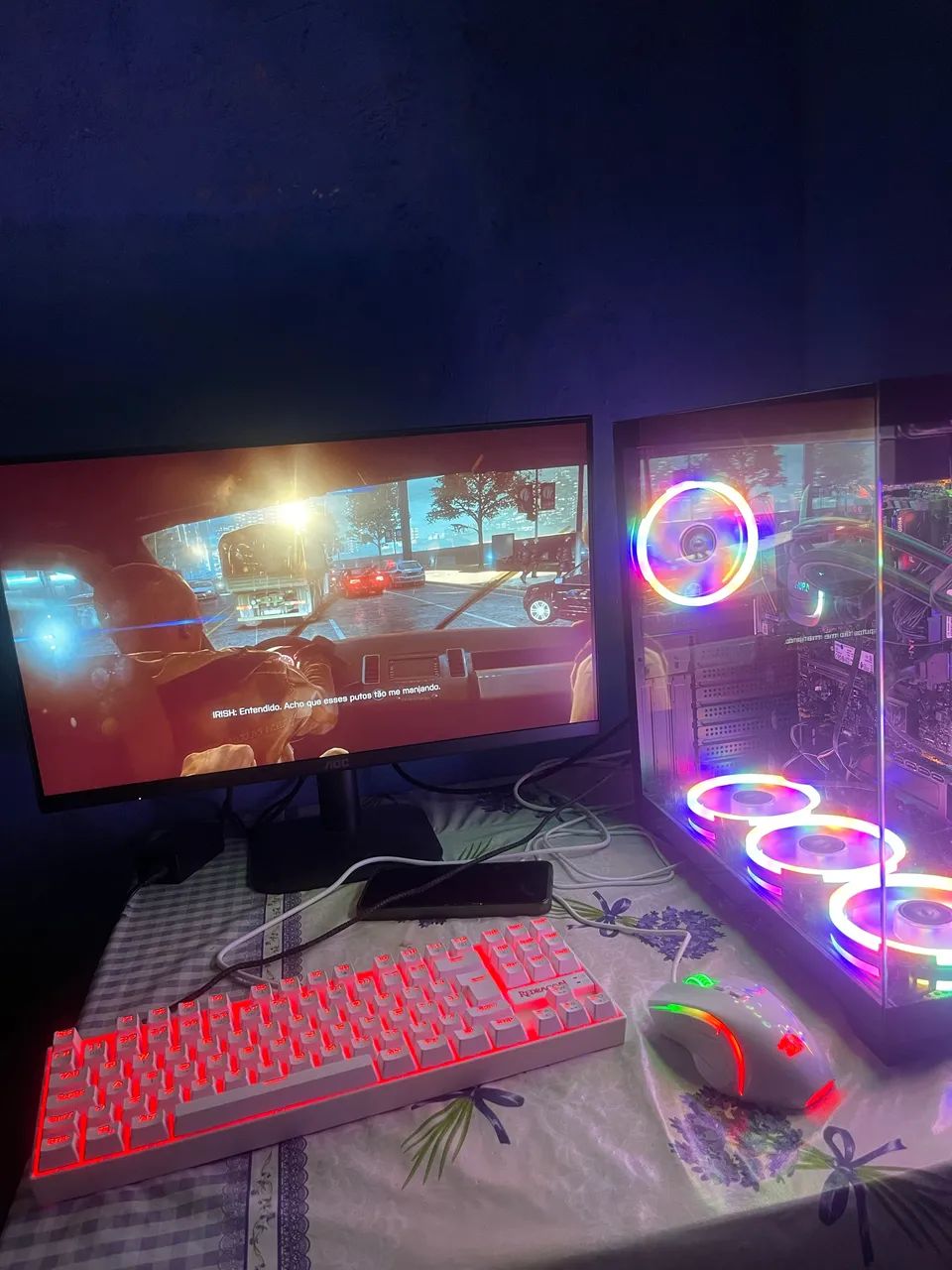 Monitor 24 polegadas Novo Completo Na Caixa - Foto 5