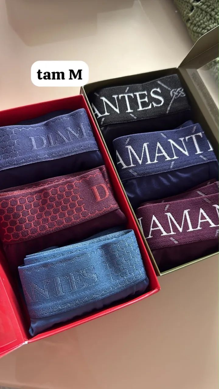 cueca box diamantes lingerie - Foto 3