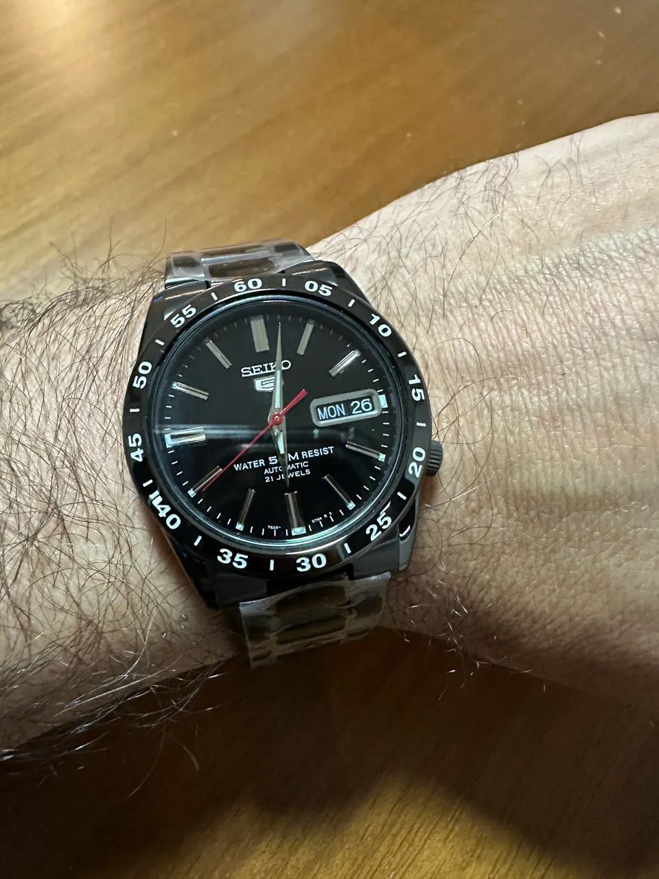 Relógio Seiko serie 5 snke03kc - Foto 3
