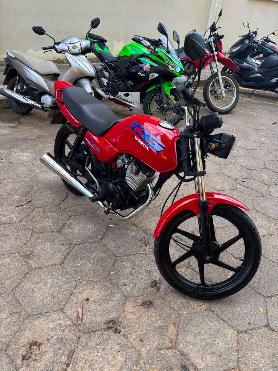Cg 1995 convertida para 160cc