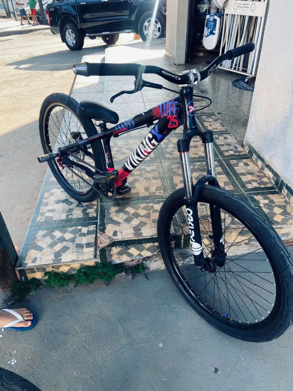 Vendo bicicleta aro 26 do grau - Foto 2