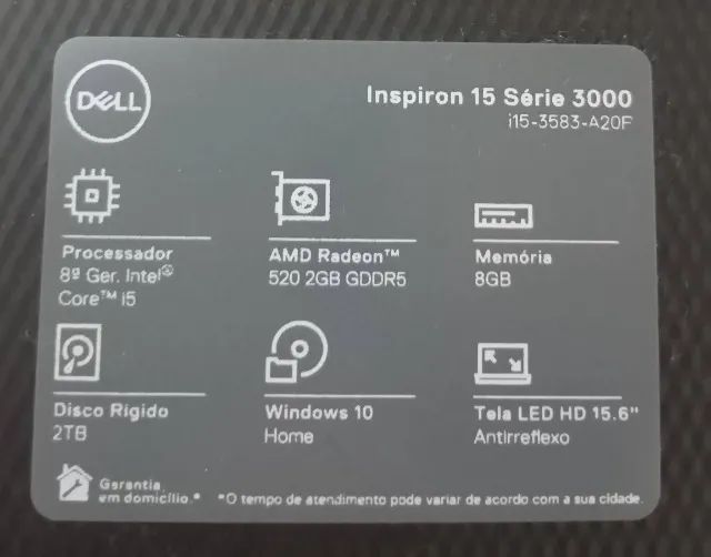 Notebook Dell Inspiron 15 - Foto 2