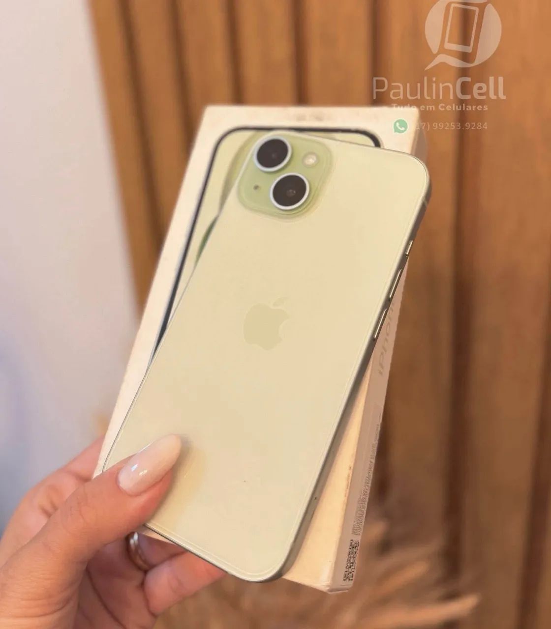 IPhone 15 128gb verde completo  - Foto 4