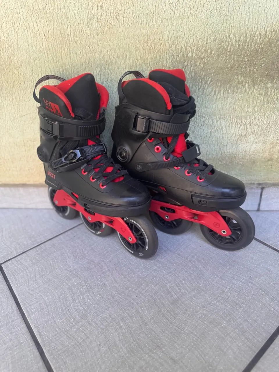 Patins powerslide Next 110mm (usado)  - Foto 4