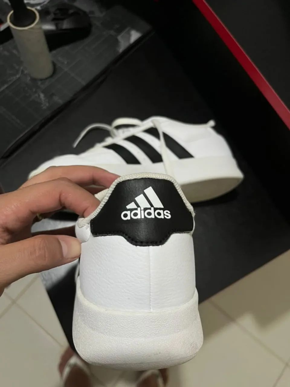 Tenis Adidas Breaknet nº 39 - Pouco Usado - Foto 3
