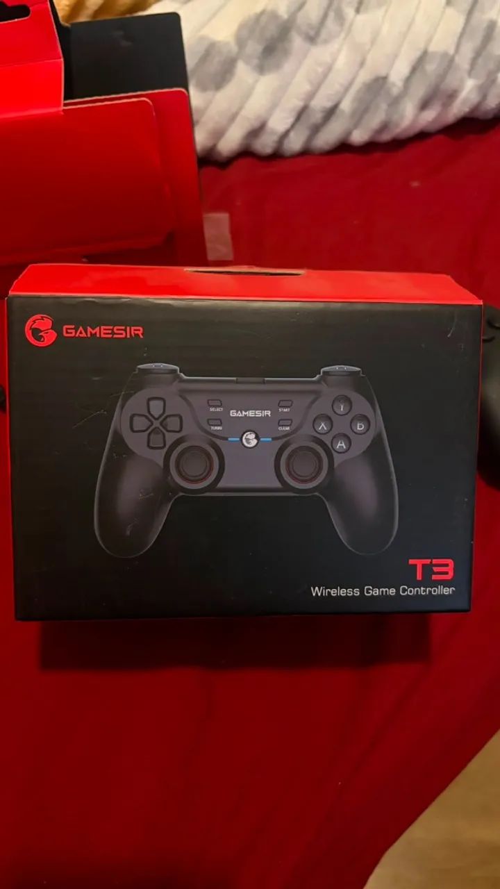 Controle Wireless GameSir T3 - PC e Android (usado)