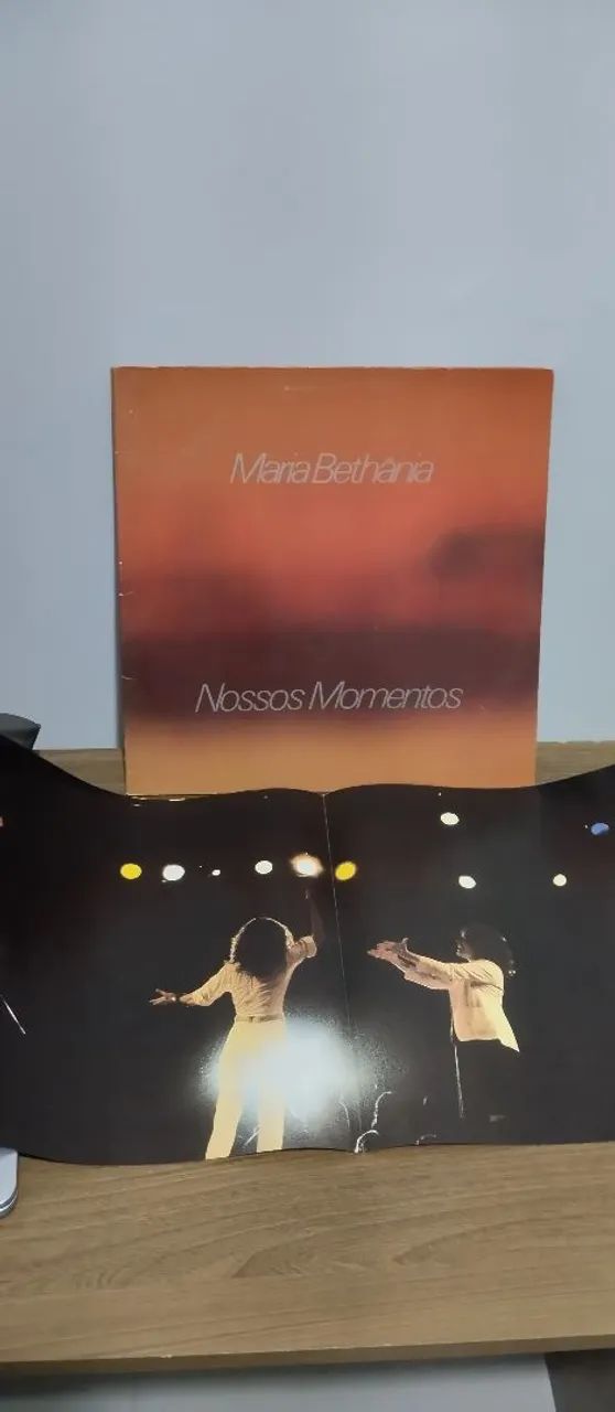 Lp Maria Bethânia Nossos Momentos 1982 + encarte - Foto 3
