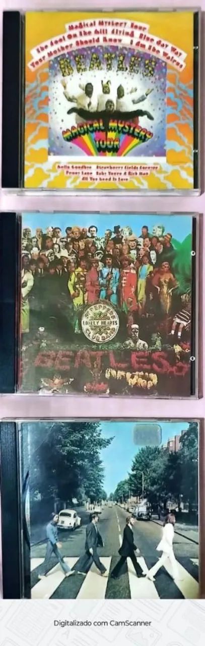 9 CDs The Beatles Originais 