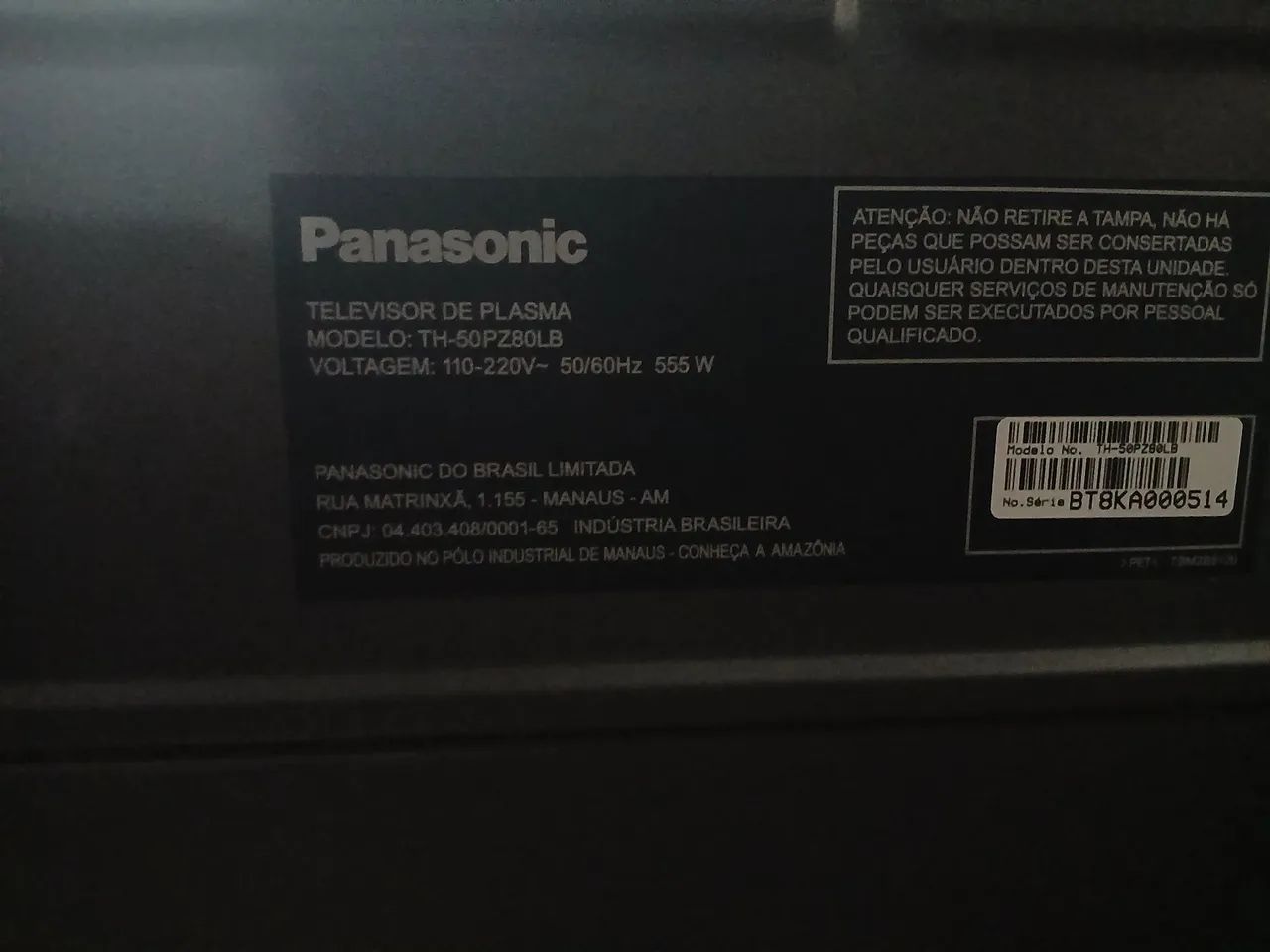 TV Panasonic Plasma 50 - Foto 4